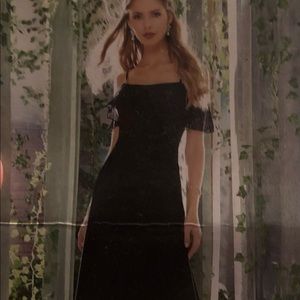 Morilee Black Bridesmaid Dress Size 6